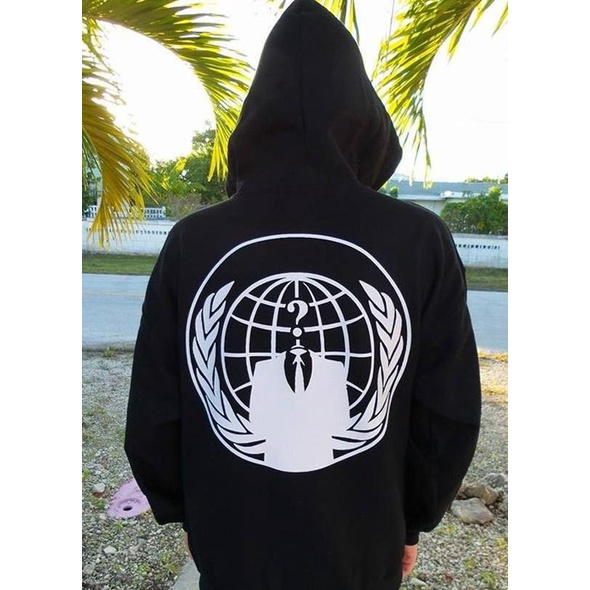 Jaket Pria Anonymous Sweater Distro Polos