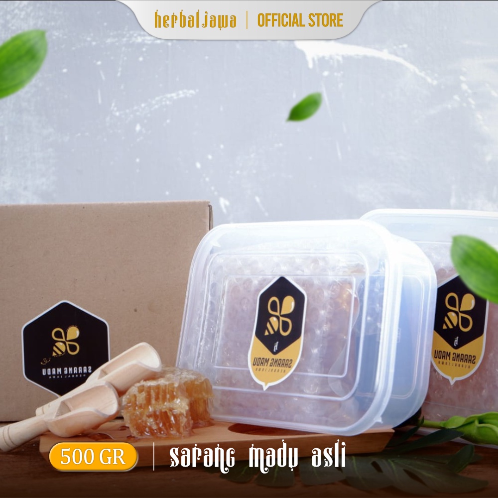 

Madu Sarang Epis melifera Asli Murni Raw Honey Honeycomb 100 gr 250 gr 500 gr