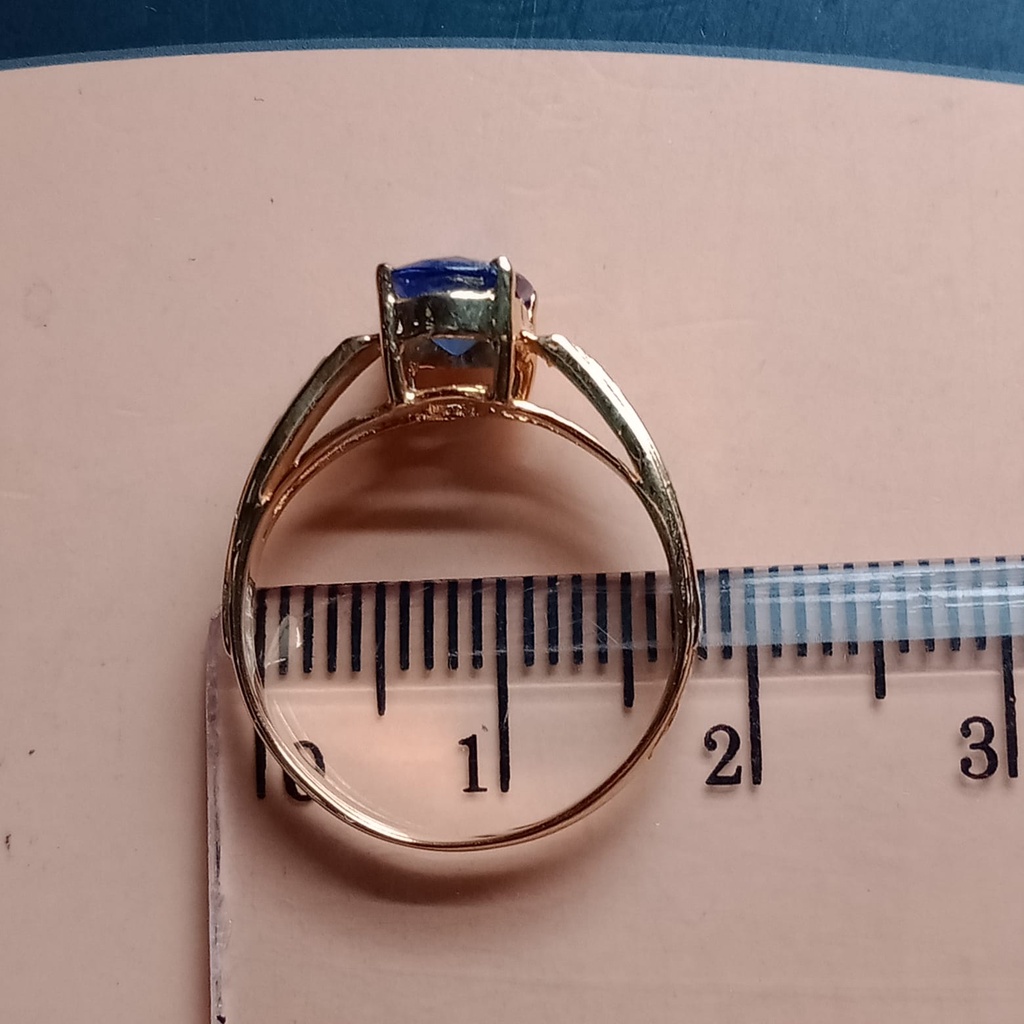 Cincin emas 17K - 2.5 gr kadar 750 - 3868