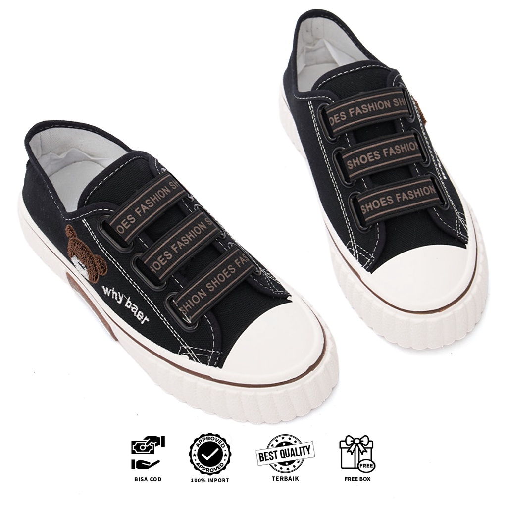 [Original Ber-Hologram] SNEAKYSHOES SENA SEPATU SNEAKERS WANITA FASHION KOREA IMPORT PREMIUM -  882