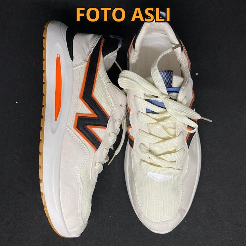 Sepatu Pria Sneakers Import - 113778 - Shoes Fashions Men's Sport Casual Sepatu Olahraga Trendy Termurah