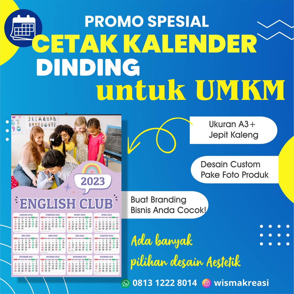 

Cetak Kalender Dinding Ukuran A3 desain suka-suka