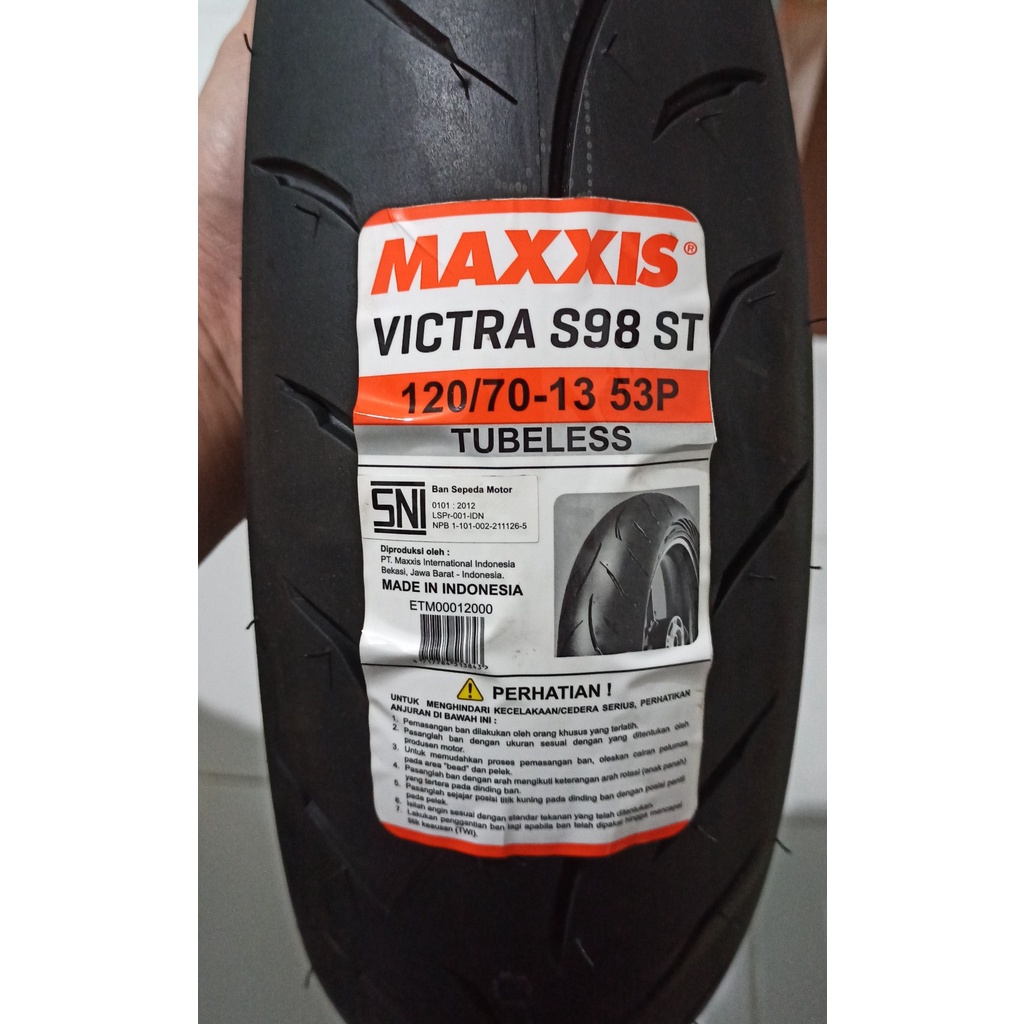 Ban Maxxis Victra 120/70-13 Ban Nmax Depan