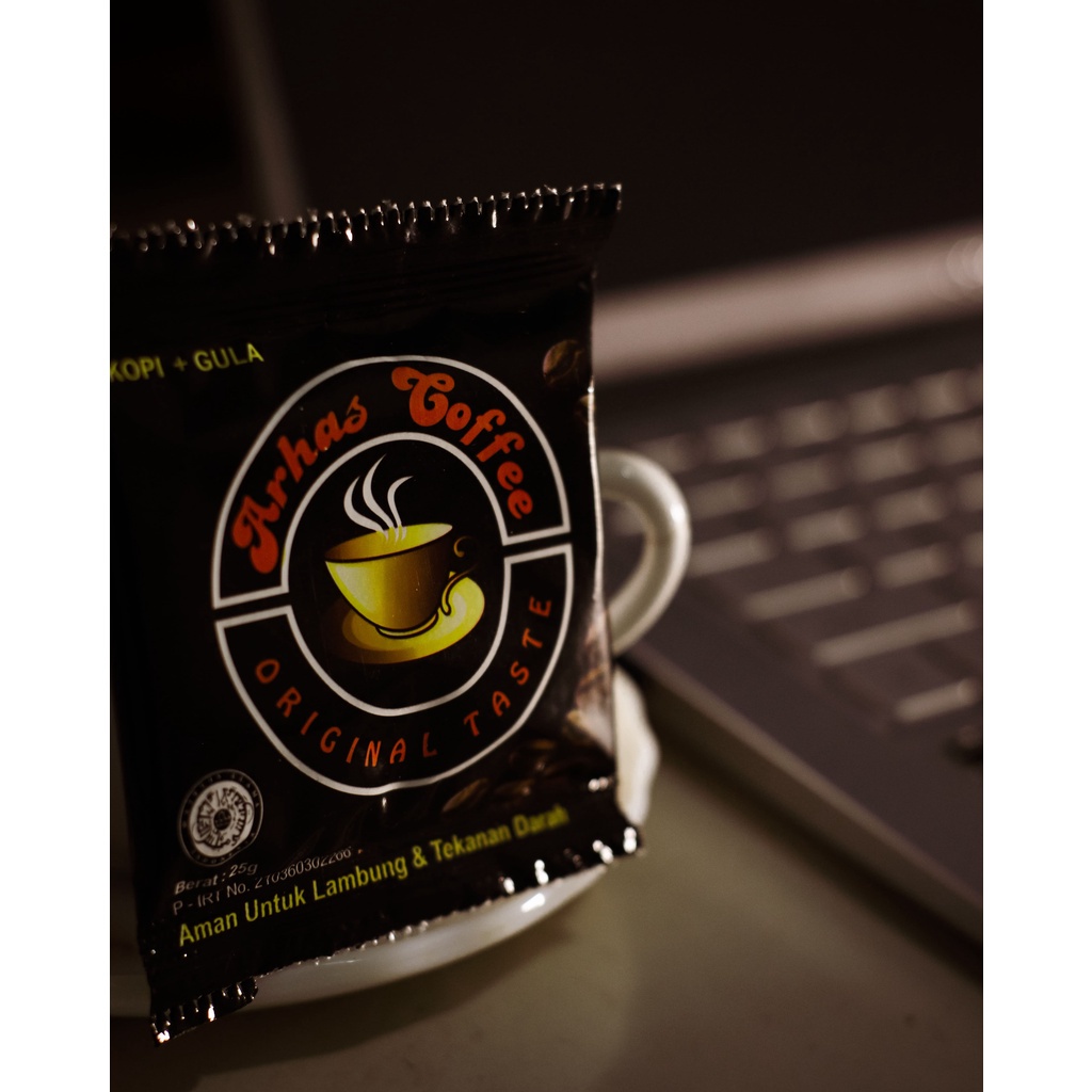 

Arhas Coffee Kopi+Gula Sachet Series 3 Renceng/30 Bungkus