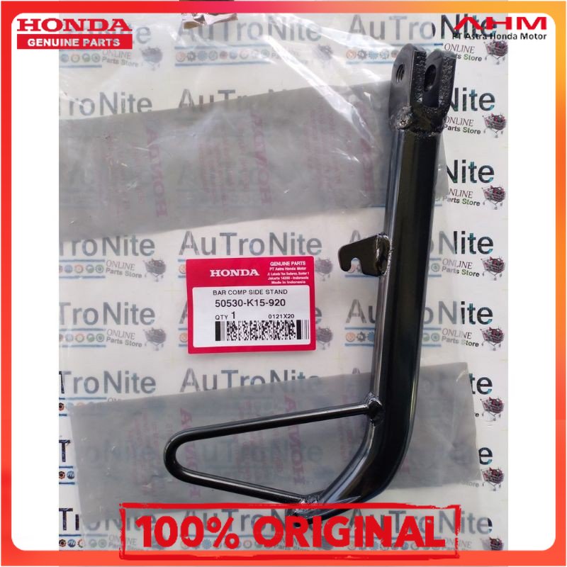 *Ori Ahm  SETANDAR 1 SAMPING CB150R STREETFIRE OLD  50530-K15-920 50530K15920 Terjamin asli 100% ahm