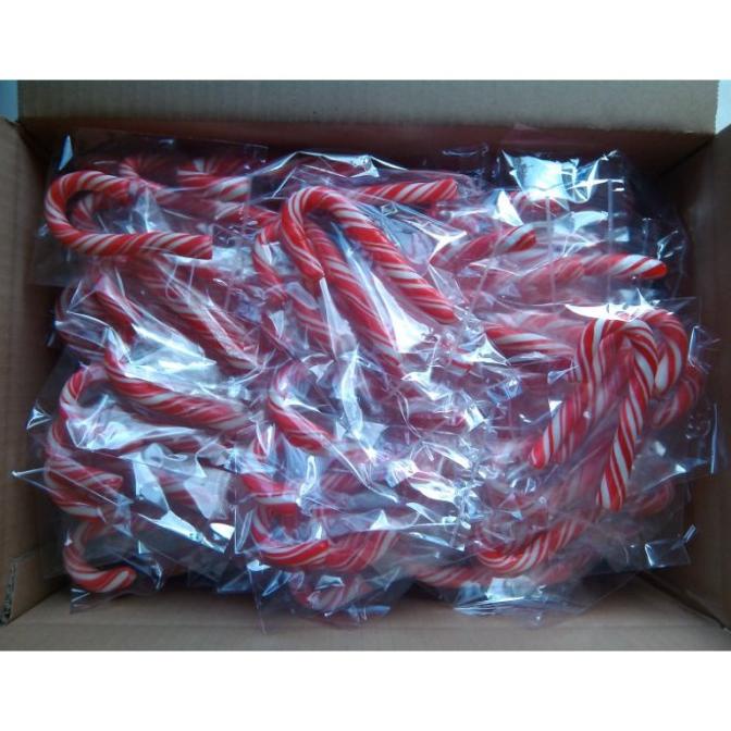 

TERBARU Paket Permen Tongkat Natal Candy Cane uk 7cm isi 50 Pcs /PERMEN LUNAK/PERMEN VIRAL/PERMEN MILO/PERMEN YUPI/PERMEN JADUL/PERMEN KARET