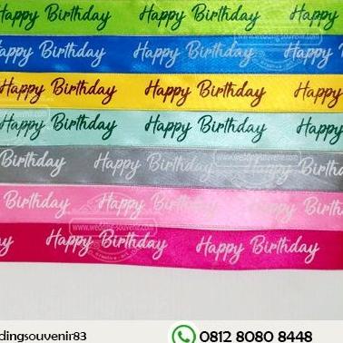 

Pita Happy Birthday - Biru