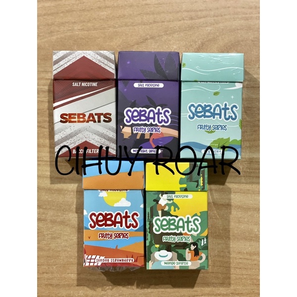 SEBATS FRUIT FRUITY GRAPE MANGO STRAWBERRY SKY DAN ORIGINAL SALT