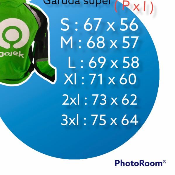 jaket garuda super original - Hijau, M