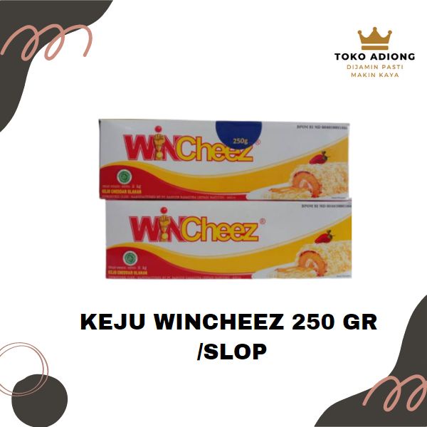 

WINCHEEZ CHEDDAR - KEJU CHEDDAR OLAHAN KEMASAN 250GR @SLOP