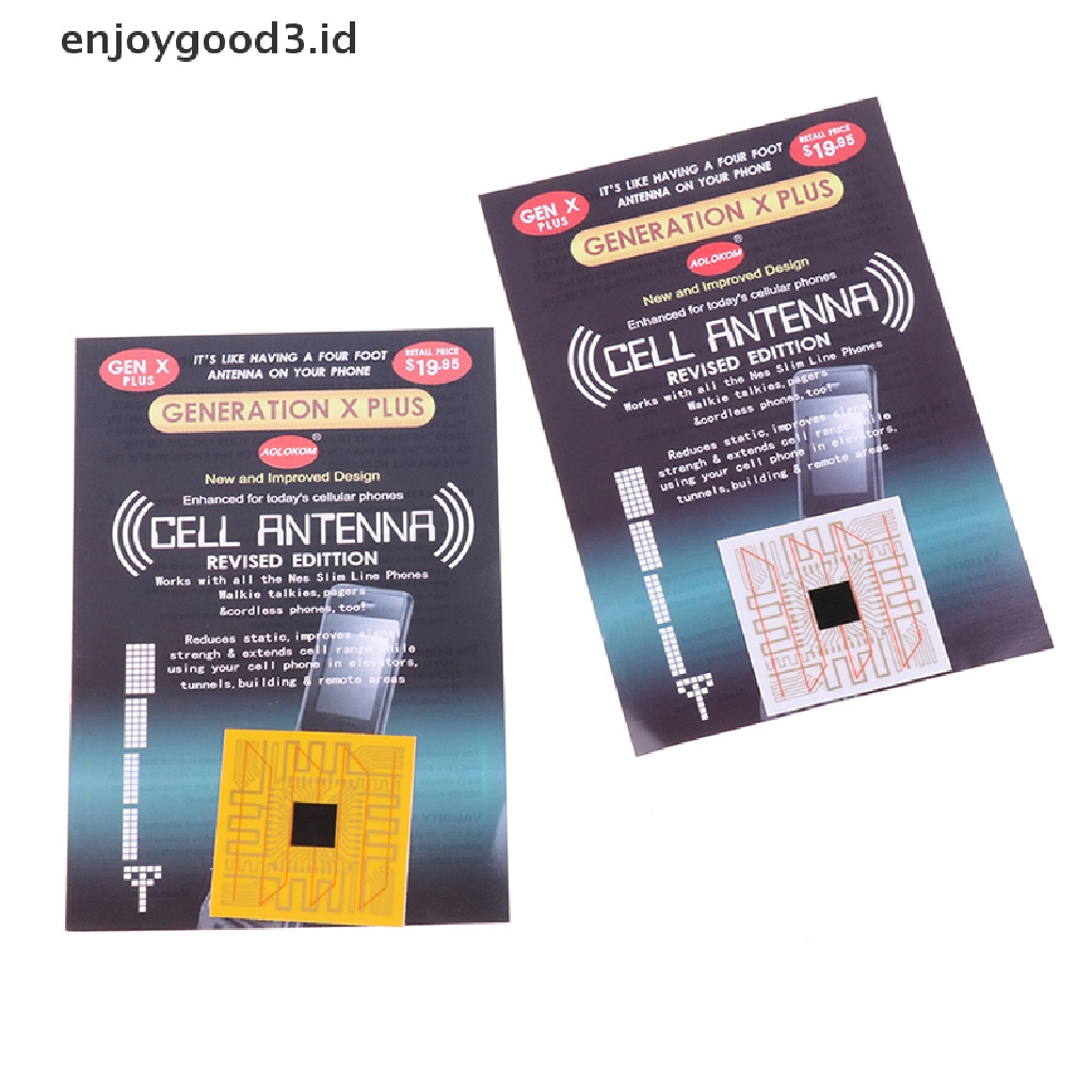 5pcs Stiker Antena Penguat Sinyal Handphone