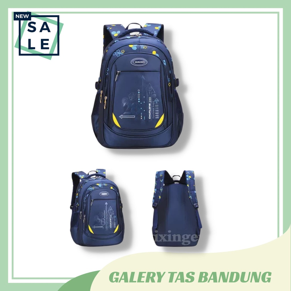 GTB - Tas Ransel Anak Perempuan Dan Anak Laki-laki Sd, Smp, Sma Premium Quality