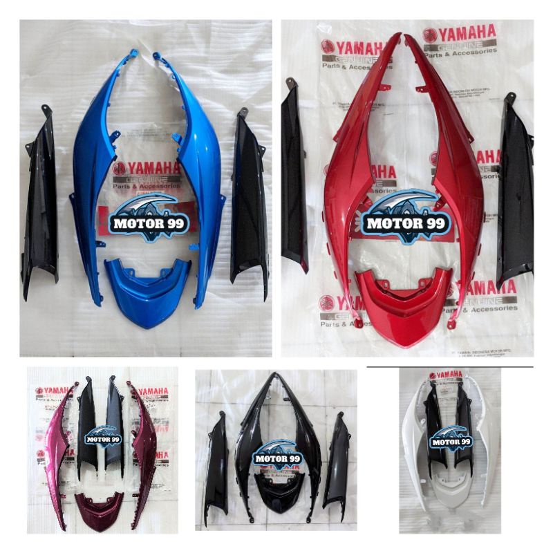 body belakang set mio soul gt 115 merah biru hitam putih ungu ori ygp set
