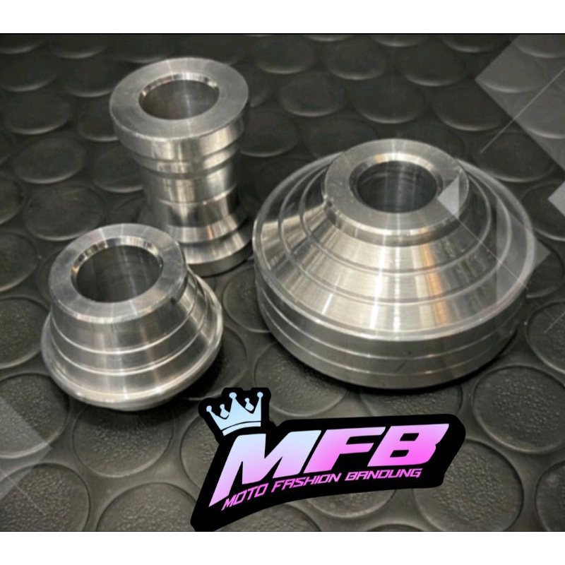 BOSING GIRBOX RODA DEPAN BELAKANG RX-KING UNTUK VELK RCB RAPIDO DLL  BAHAN DURALIUM T7 (satuset)