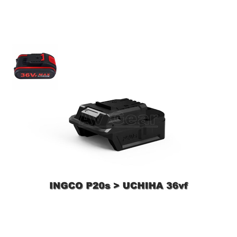 Adapter Uchiha 36vF | Ingco P20s ke Uchiha 36vF