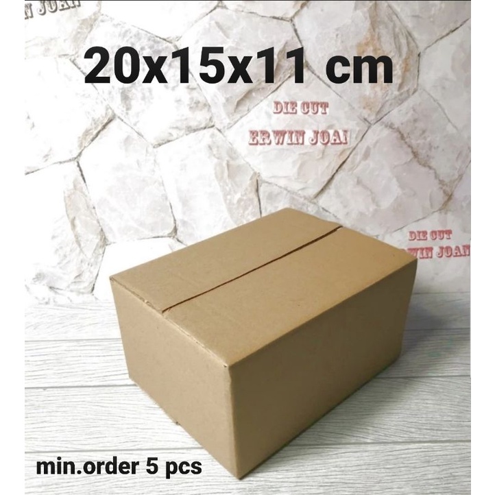 

Kardus / Box / uk 20x15x11 cm / Karton Packing Polos baru ST