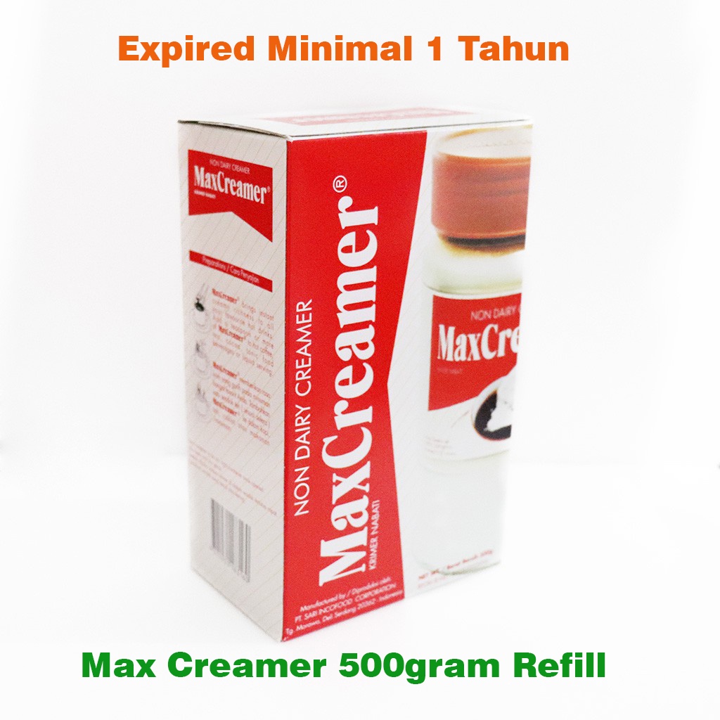 

MAX CREAMER 500gr Refill