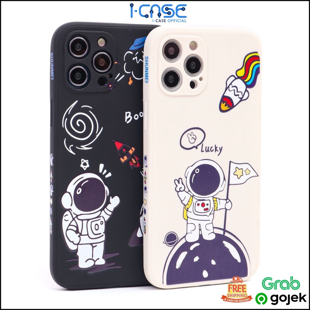 SOFT CASE OPPO RENO A1K A3S A5S A37 A71 A33 A31 A52 A54 A74 4F ASTRONOT LUCKY &amp; BOOW FULL LENS COVER