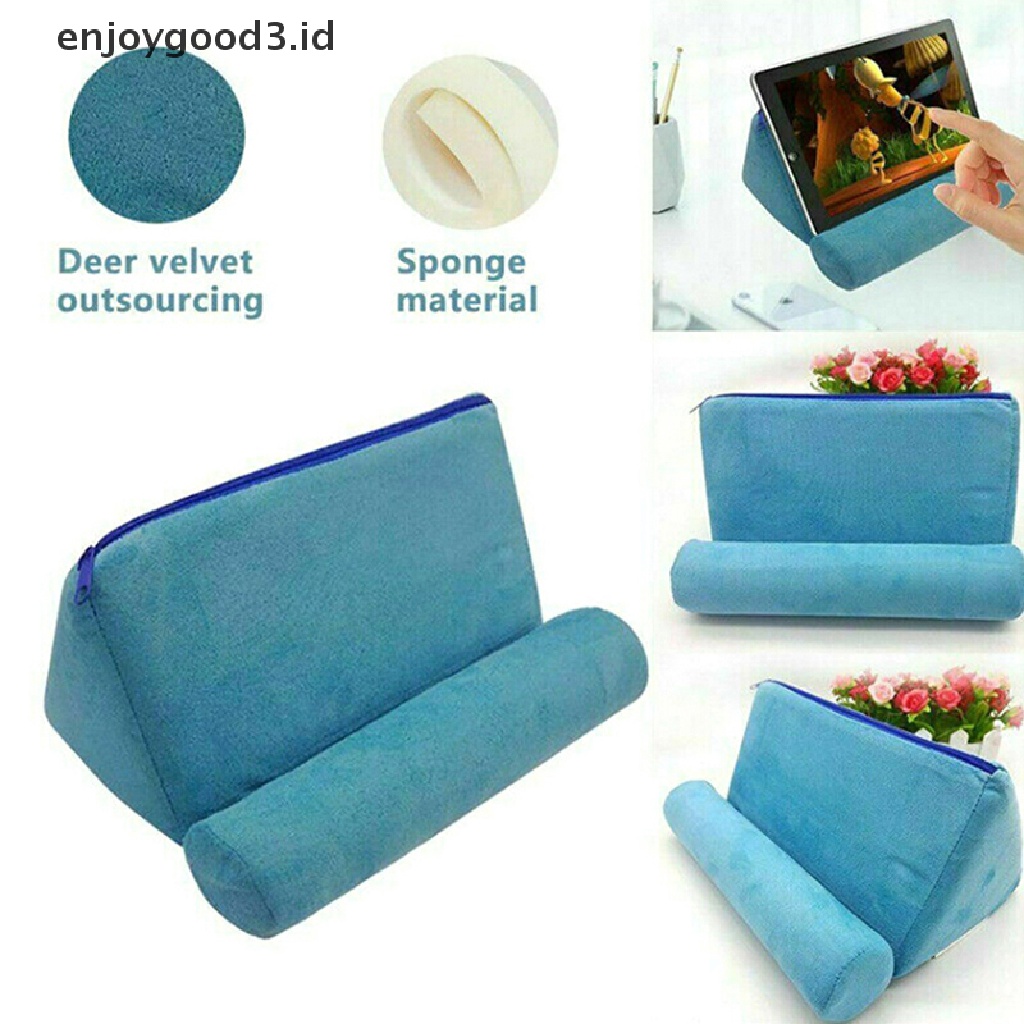 1pc Bantal Stand Holder Tablet / Buku Bahan Busa Untuk Membaca