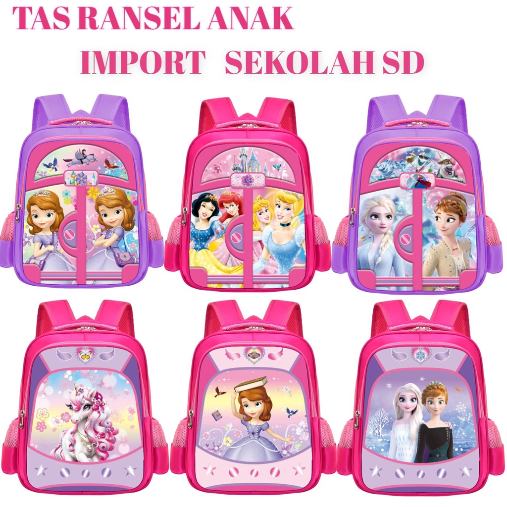 NEW TAS RANSEL ANAK SEKOLAH IMPORT UNTUK TK 00034-00069