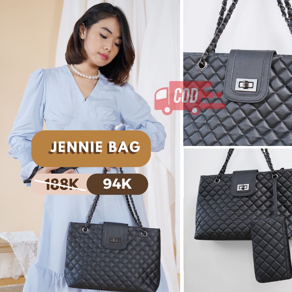 Korean Fashion | TAS SELEMPANG WANITA KEKINIAN | JENNIE BAG