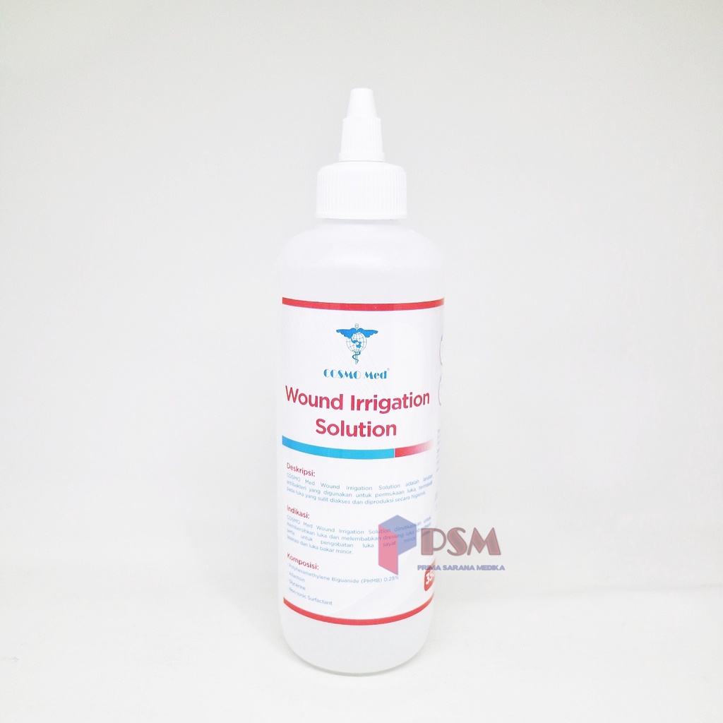 Cosmomed Wound Irrigation Solution 350ml Prontosan Cair Pembersih Luka Nacl