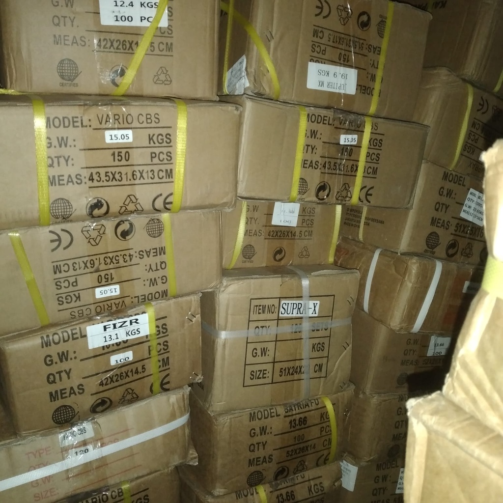 KAMPAS REM DEPAN SATRIA FU, SPIN, JUPITER MX NEW BELAKANG, SUPRA X125 BELAKANG MONERO