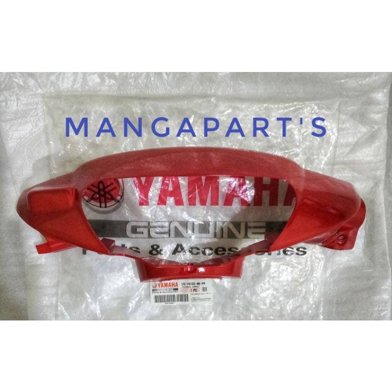 Batok depan mio sporty original yamaha batok lampu Mio sporty batok merah maroon pala depan mio