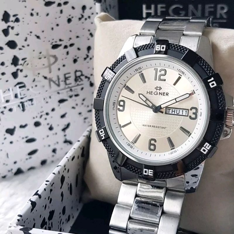 Jam Tangan Pria Hegner HW3713G