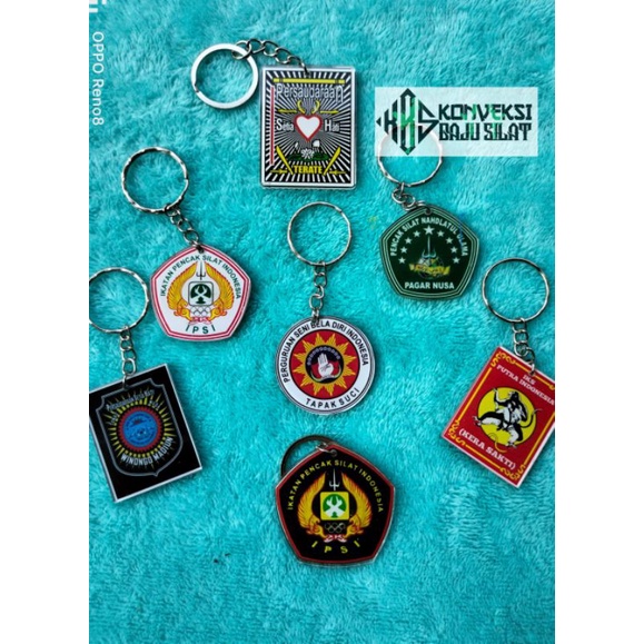 GANTUNGAN KUNCI PSHT /IPSI /TAPAK SUCI / PAGAR NUSA / IKSPI /PSHW
