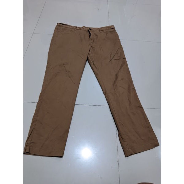 celana chinos original giordano khaki