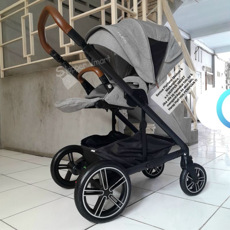 Stroller Stroler NUNA MIXX NEXT GRANITE not Mixx 2  Preloved Second Bekas