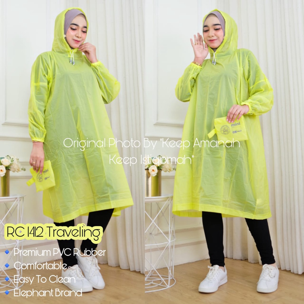 RC 1412 Raincoat Mantol Jas Hujan PVC