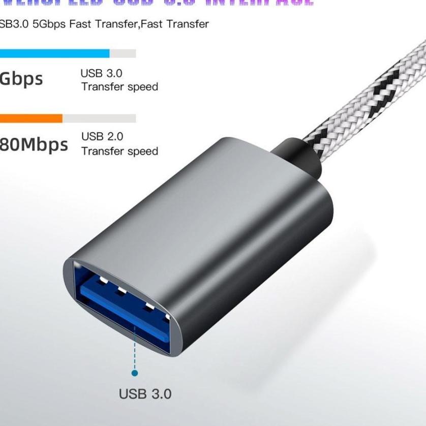 Murah Banget Kabel Otg 2 In 1 Type C Micro USB Konektor Usb Female Ke Hp Android High Speed Cable Ad
