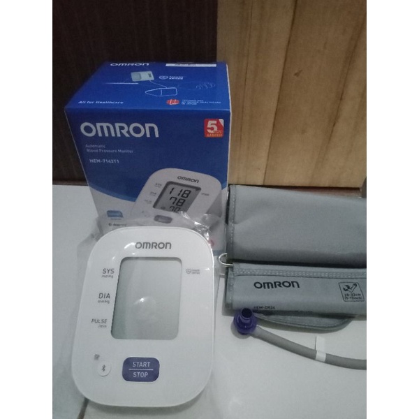 Tensimeter Digital OMRON Tensi Darah Tipe HEM 7142T1 Bisa Connect ke Bluetooth