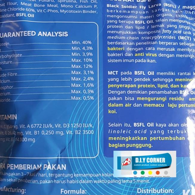 pakan koi wellgro growth 2 kg L