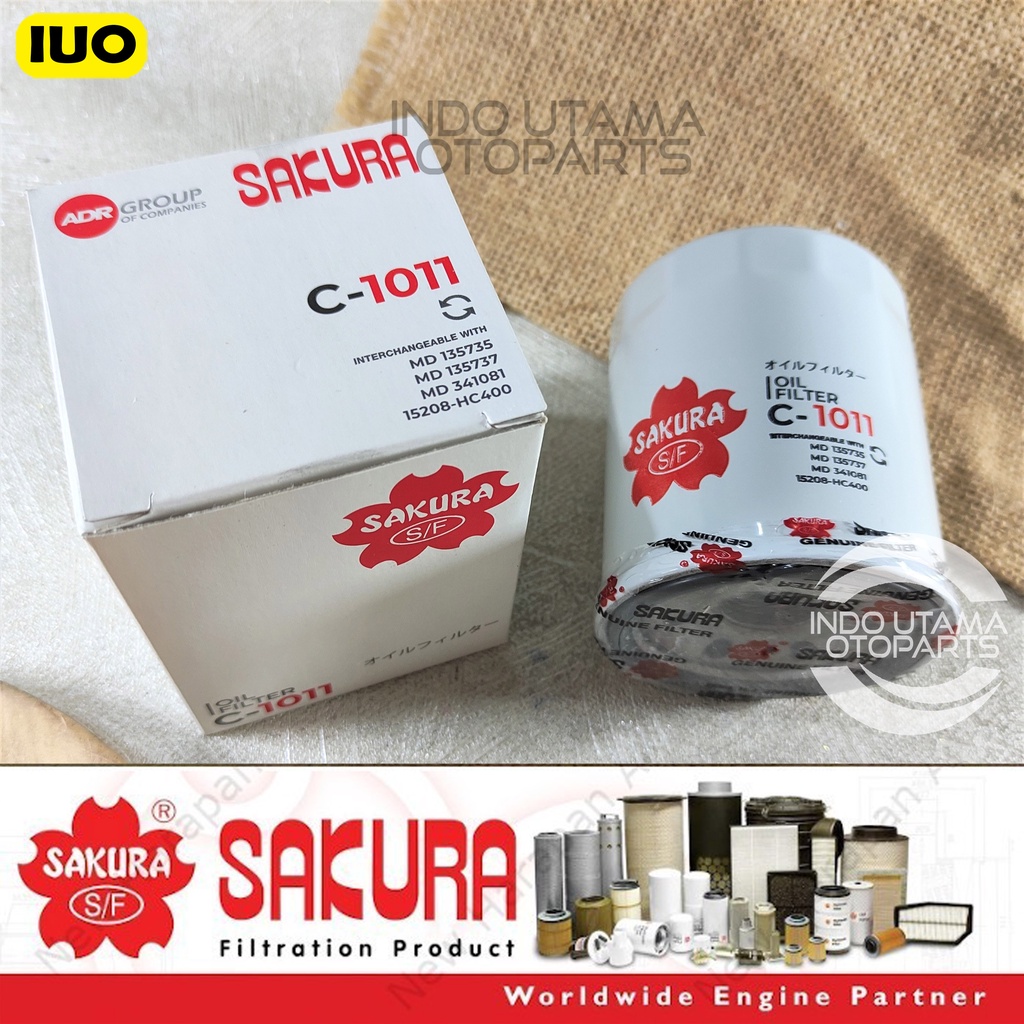 Filter Oli Lancer Eterna Kuda Bensin SAKURA C-1011