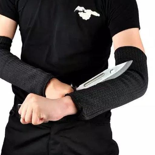 Sarung Tangan PANJANG Anti Begal Bacok Sobek Maling Alat JAGA DIRI