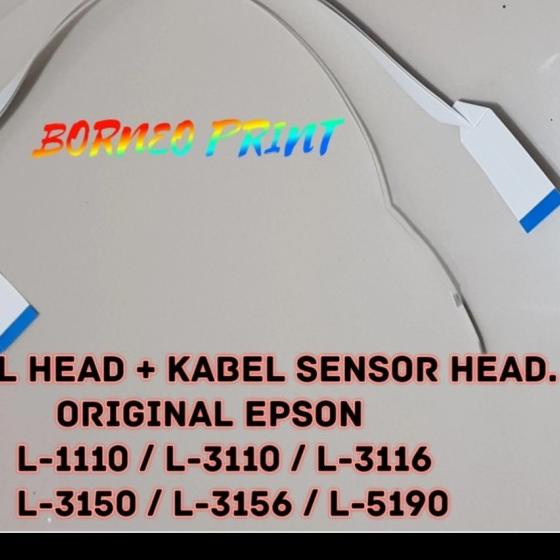 Kabel Head + Kabel Sensor ORIGINAL EPSON L1110 L3110 L3116 L3150 NEW