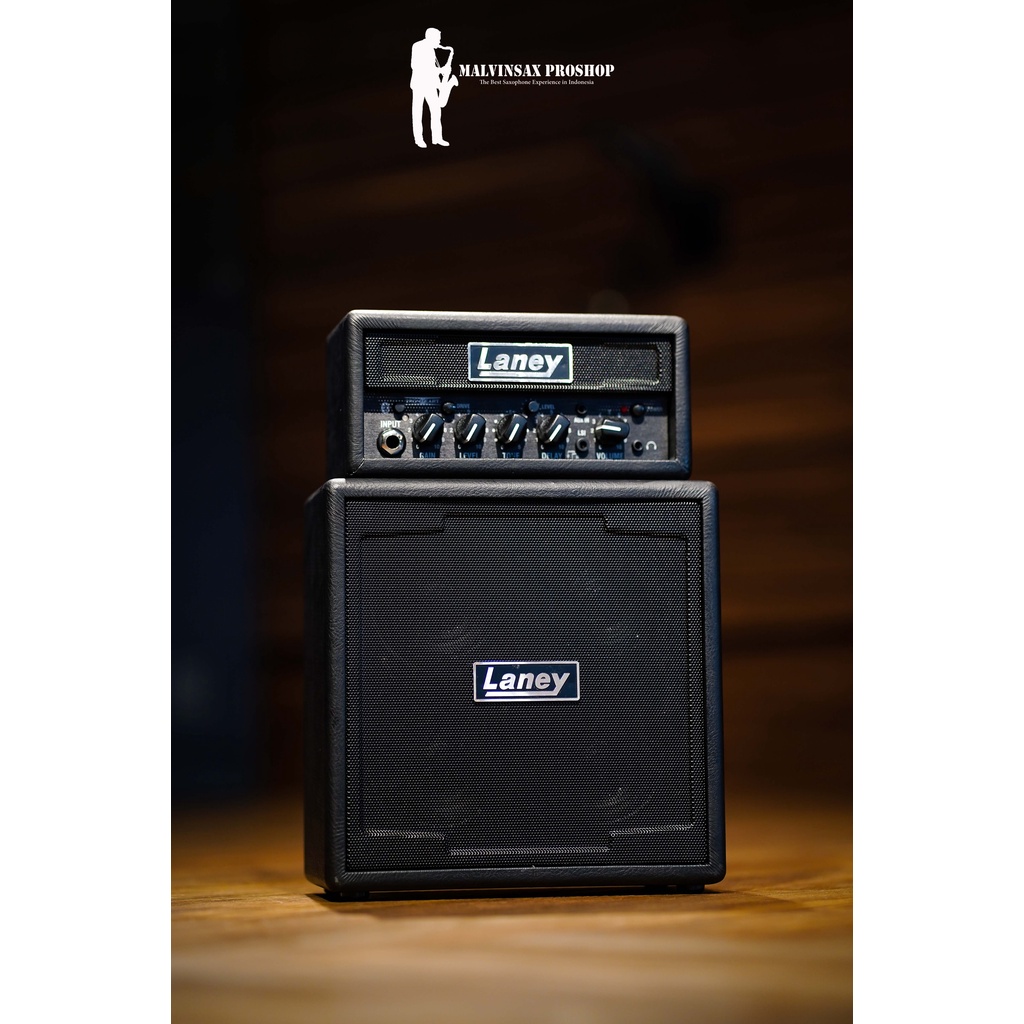 Ampli Laney Ministack B-Iron Guitar Amplifier Bluetooth Ampli Gitar