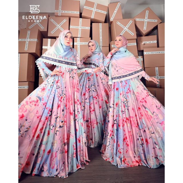 Dress Michan FS Padusi Ramo Ramo by Eldeena syari