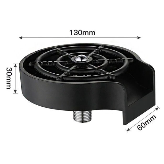 jug rinser automatic cup washer set ABS / alat cuci gelas otomatis