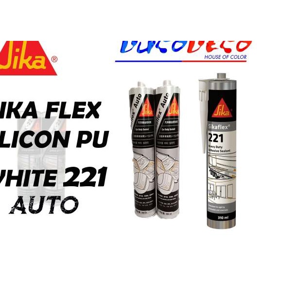 

SEALENT SILEN SEALER SILICON PU SIKAFLEX WHITE 221 - Putih