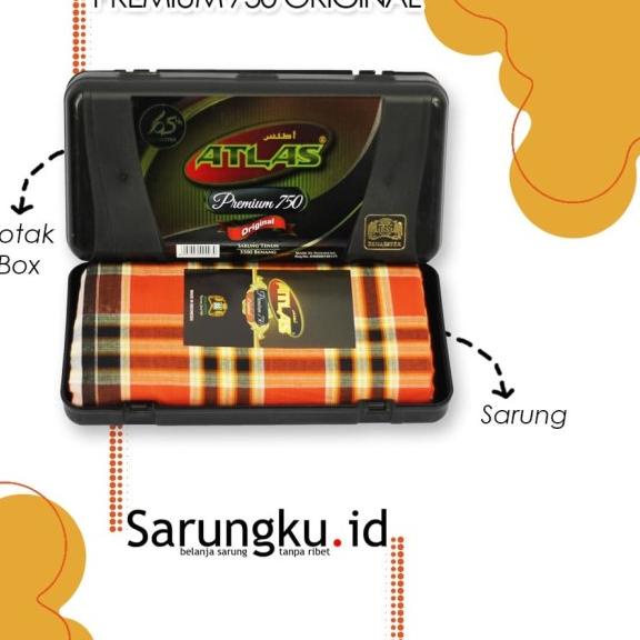 SARUNG ATLAS PREMIUM 750 ORIGINAL - 70
