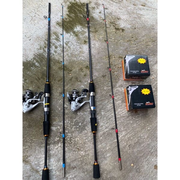 Set Joran Casting Kujira 6-12lb & Reel Daido Shimura - Set Pancing Murah