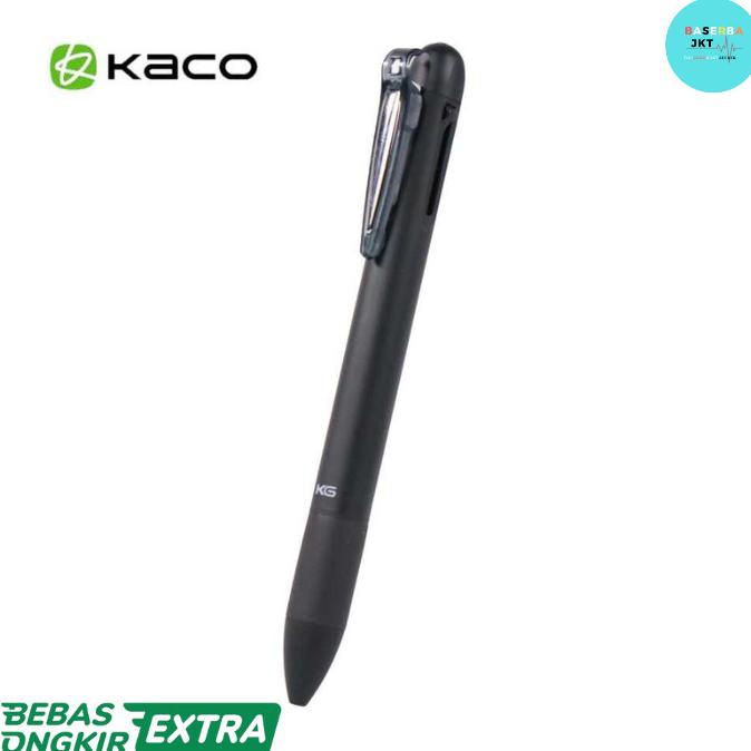 

KACO MODULE 4in1 Pena+Pensil Mekanik 0.5mm K1030 (Black Blue Red Ink)