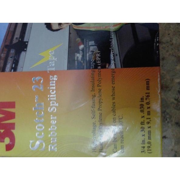 isolasi scot 23 3M/isolasi rubber/isolasi karet