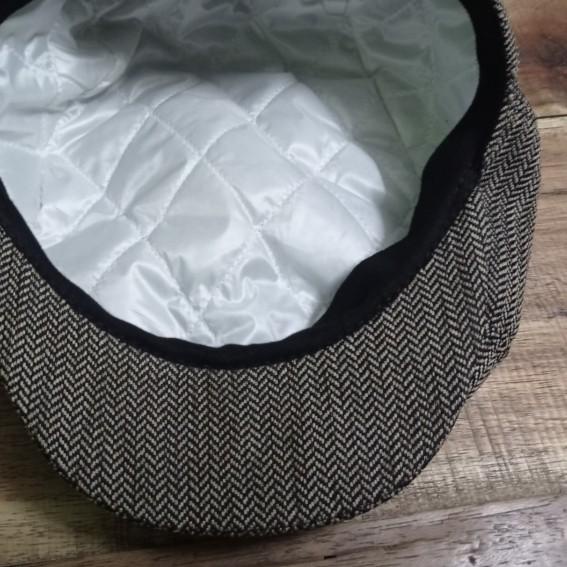 Topi Baret Pria Retro Fashion / Topi Newsboy Cap Pria / Topi Sutradara - Hitam, S