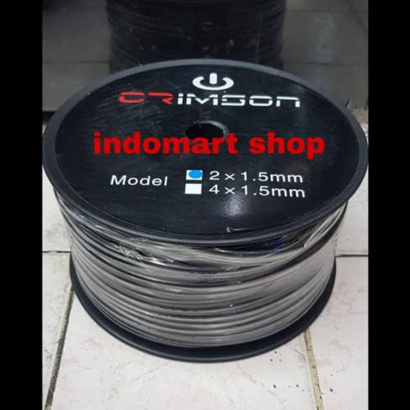 Kabel speaker crimson 2x1,5mm per meter