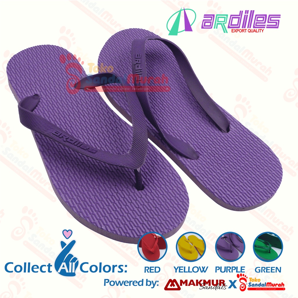 Toko Sendal Murah - Sandal Japit Ardiles Warna / Sandal Japit Perempuan Dewasa / Sandal Japit Laki - Laki Dewasa [Toko Sendal Murah LDS 06 Ardiles 705]